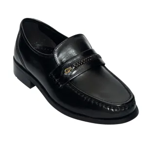 Mens Leather Formal Casual Shoes- Bartan-2_Black