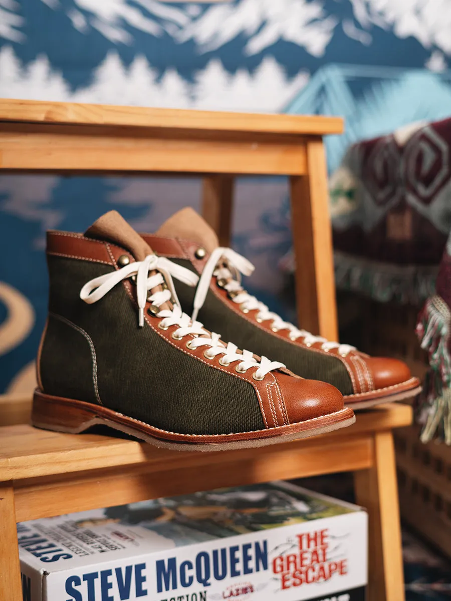 Men's Two Tone Boxing Boots