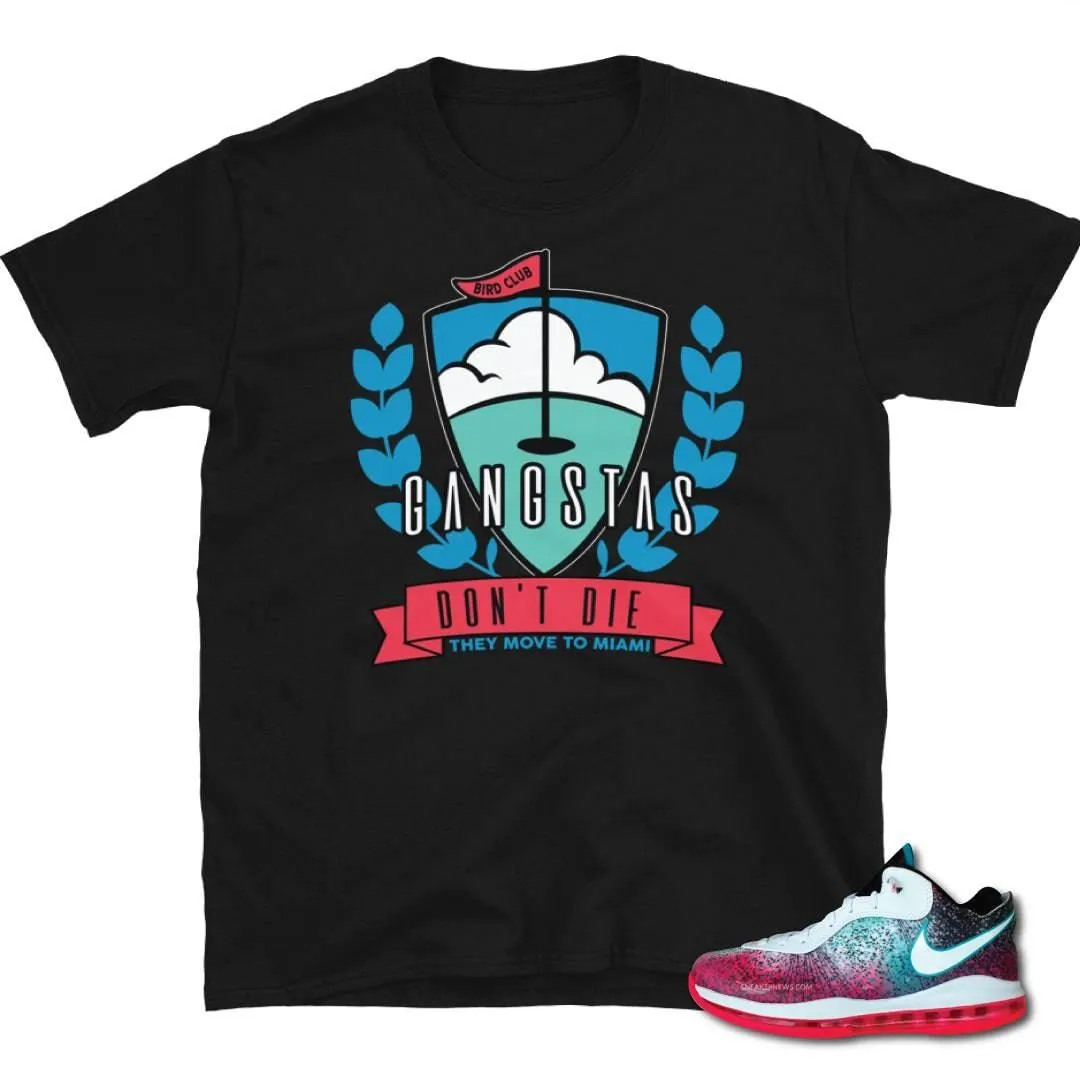 Miami Nights" Lebron 8 Shirt