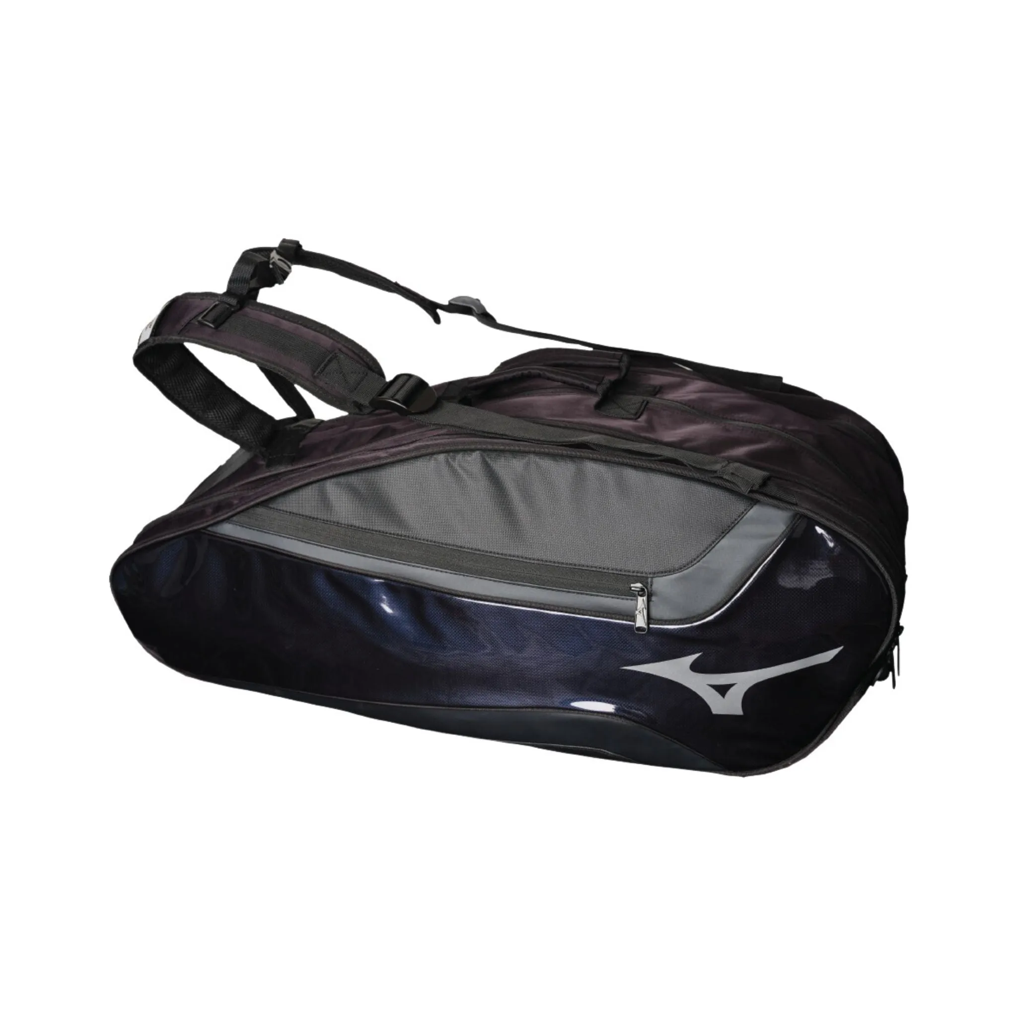 Mizuno Badminton Racket Bag - Black Series 1.2 3 Comp KitBag