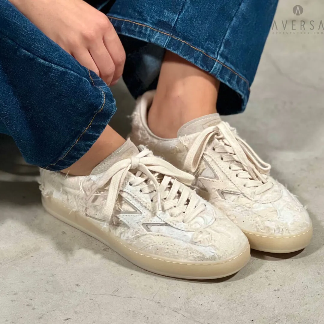 Moaconcept Sneaker off-white destroyed suede