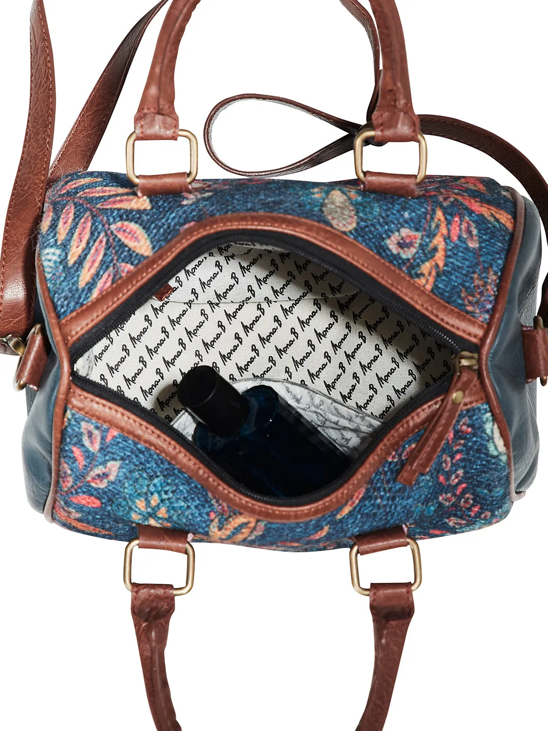 Mona B Kilim Inspired Canvas Handbag for Women | Crossbody Bag | Stylish Vintage Shoulder Bags for Women: Amelia