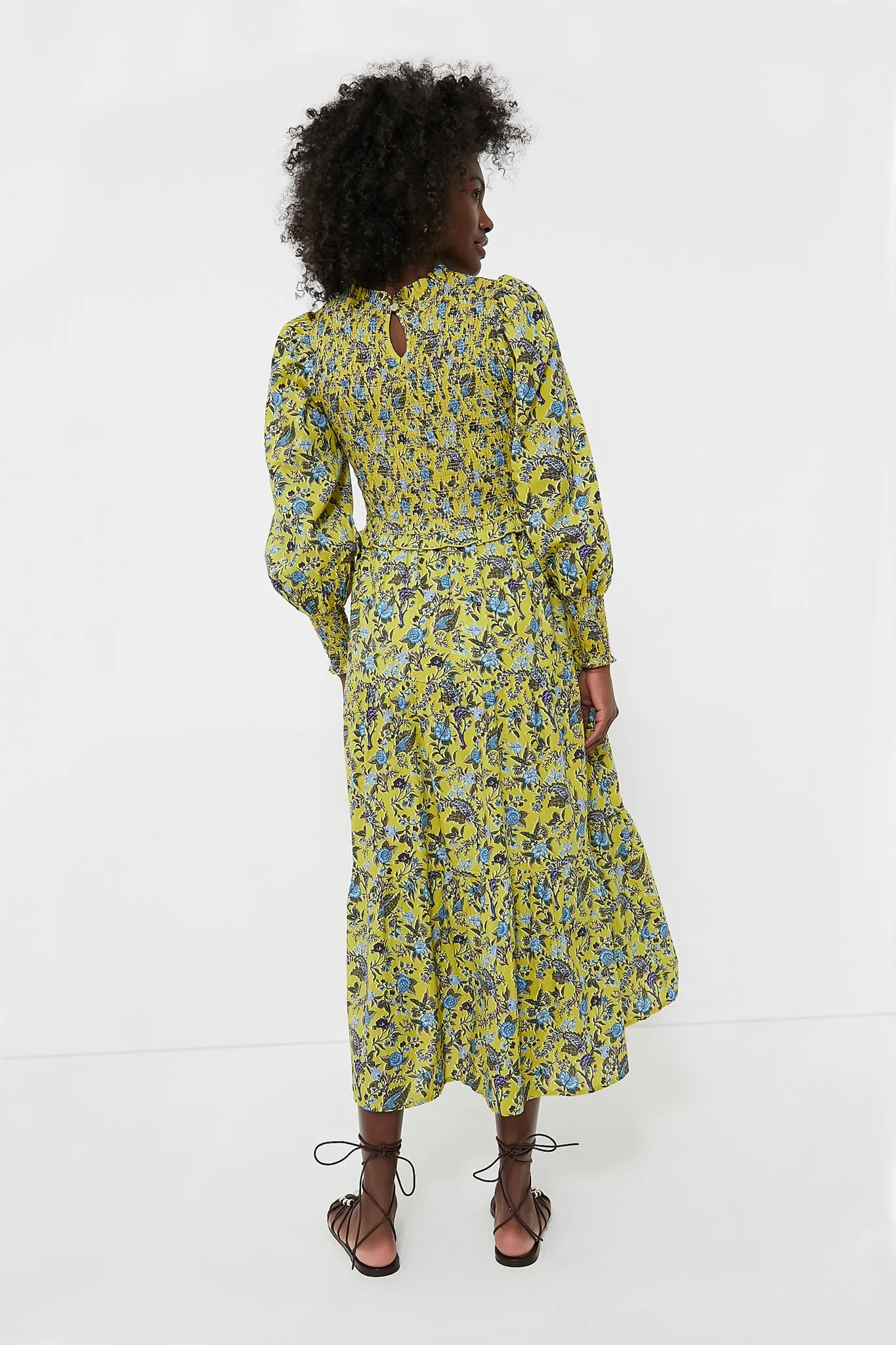 Mustard Occitane Ivy Maxi Dress