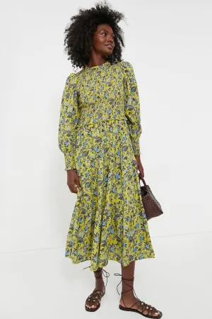 Mustard Occitane Ivy Maxi Dress