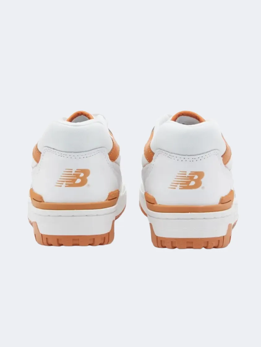 New Balance 550 Women Lifestyle Shoes Munsell White/Orange