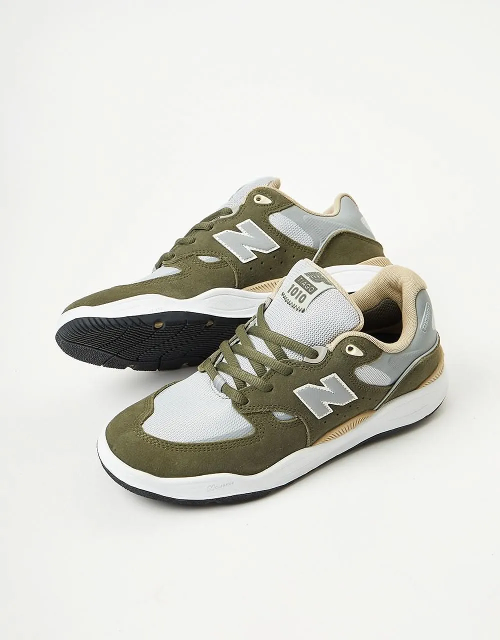 New Balance Numeric 1010 Skate Shoes - Olive/Grey