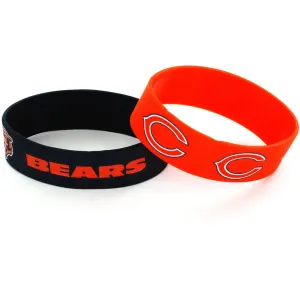 NFL Chicago Bears Aminco 2 Pack Silicone Bands