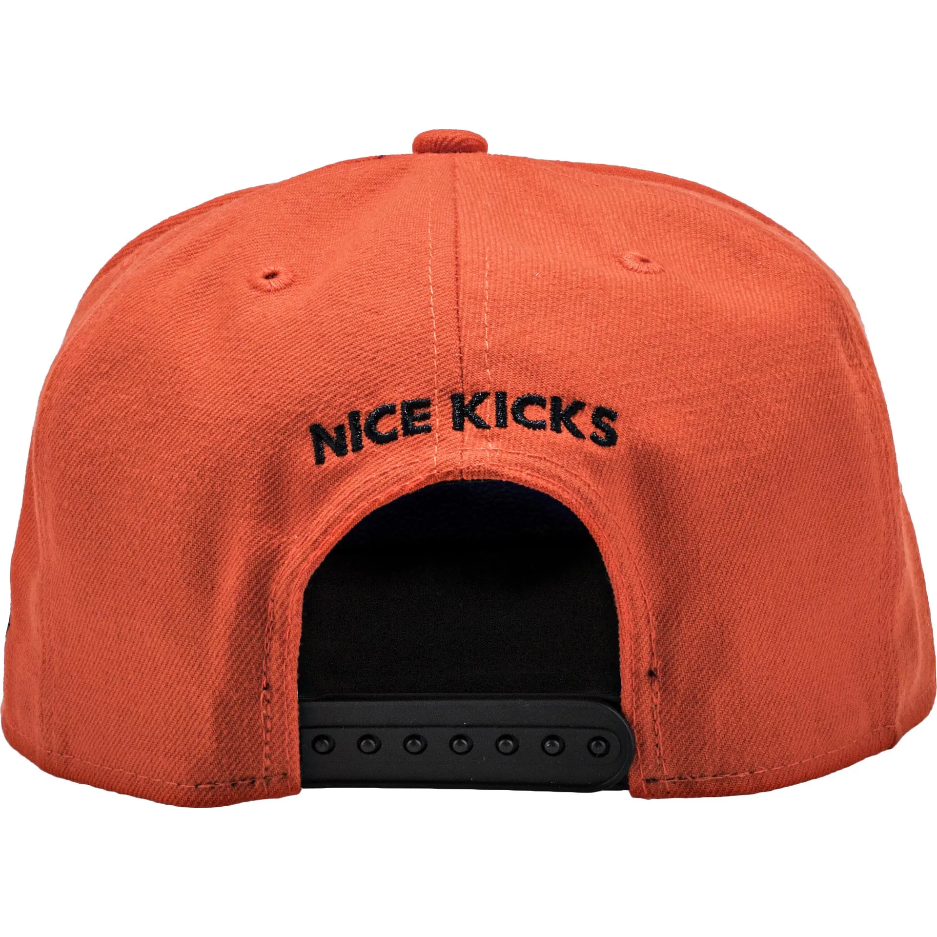 Nice Kicks X New Era Snapback Hat - Giant Orange/Black