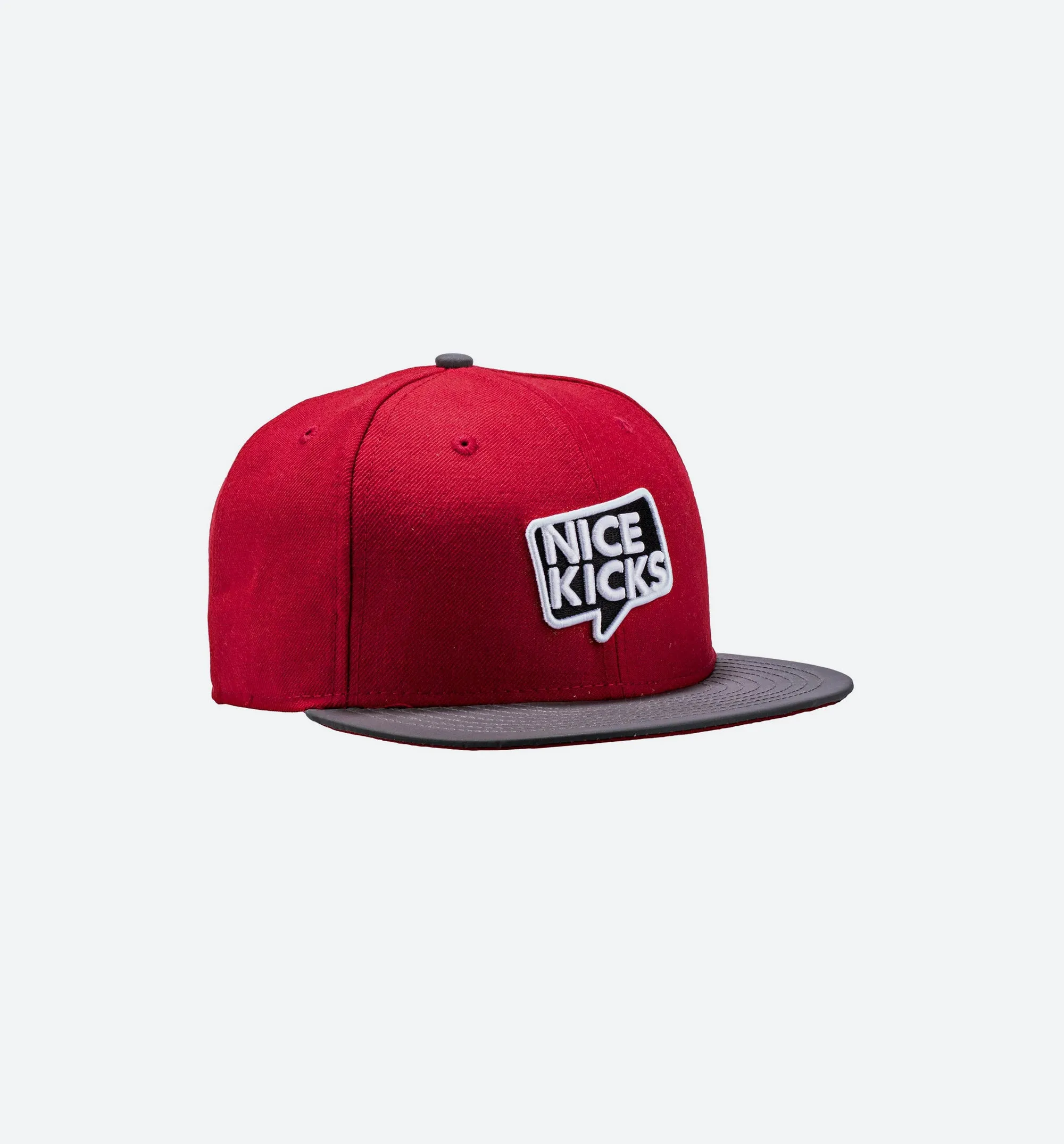 Nice Kicks x New Era Snapback Hat - Red