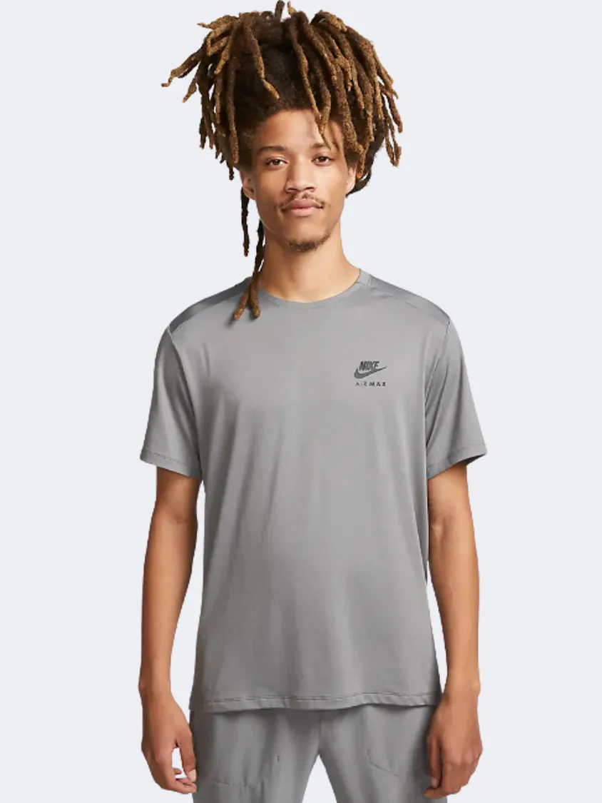 Nike Air Max  Men Lifestyle T-Shirt Grey