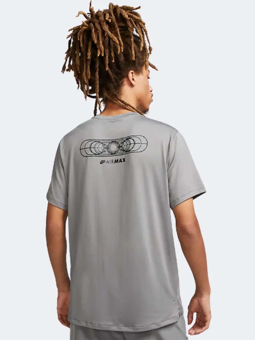 Nike Air Max  Men Lifestyle T-Shirt Grey