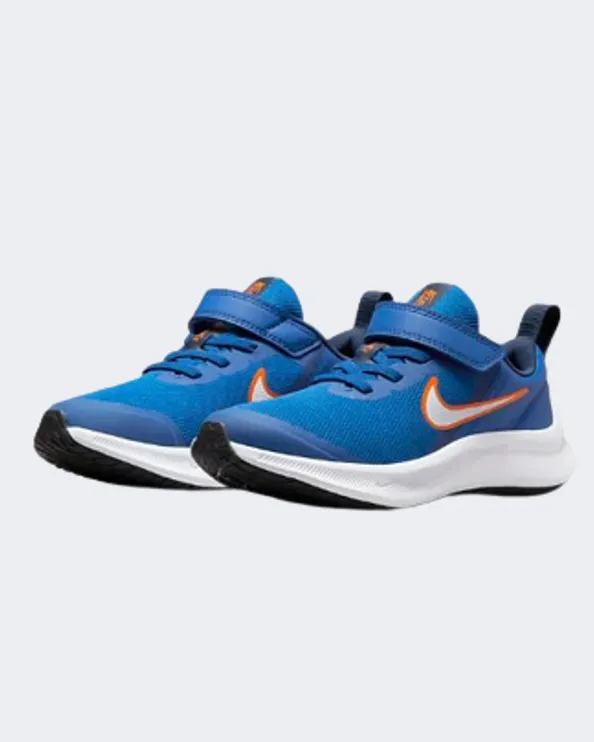 Nike Star Runner 3 Ps-Boys Running Espadrilles Blue/Orange Da2777-403