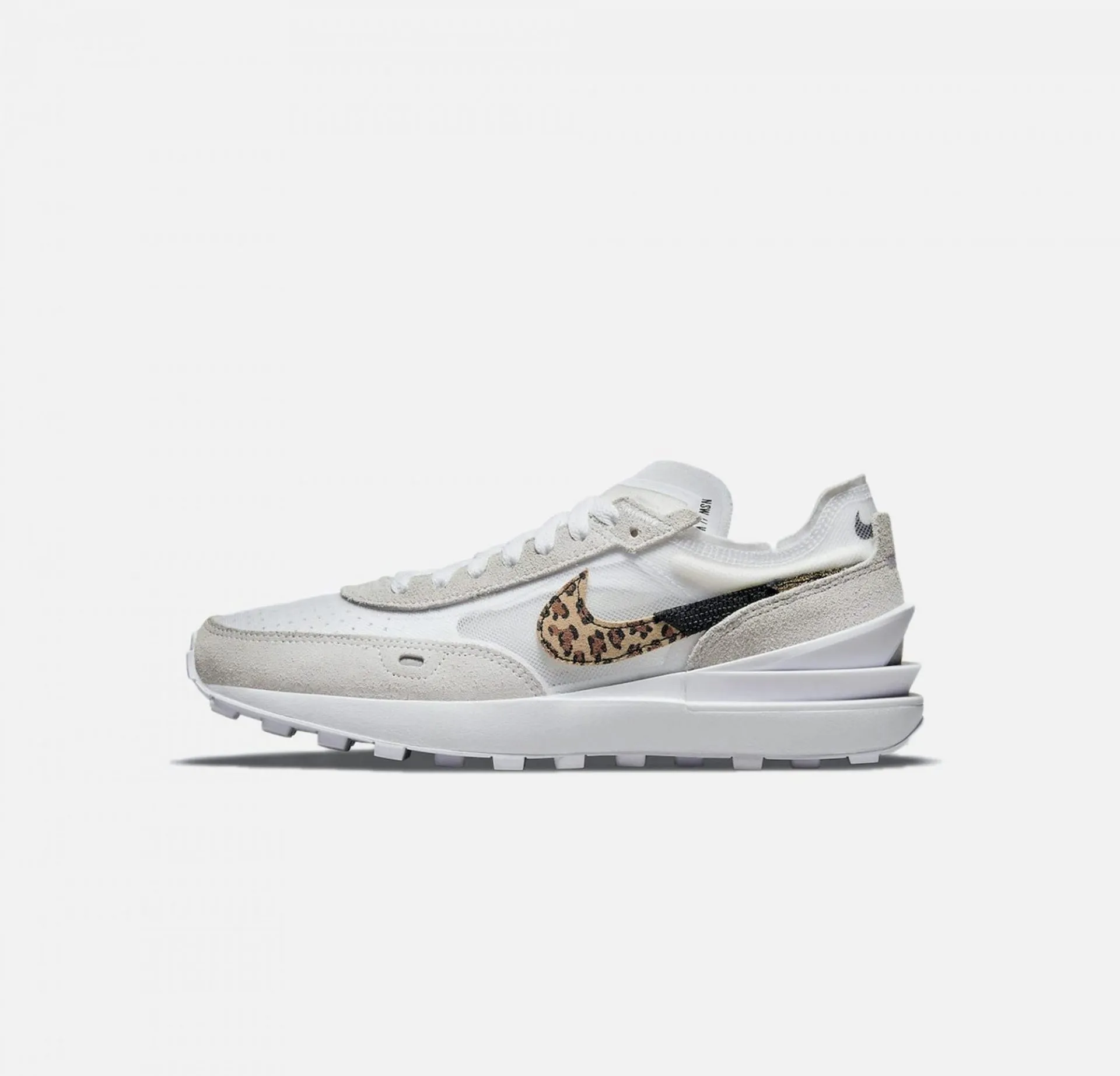 Nike | WMN'S WAFFLE ONE  { WHITE / MULTI COLOUR