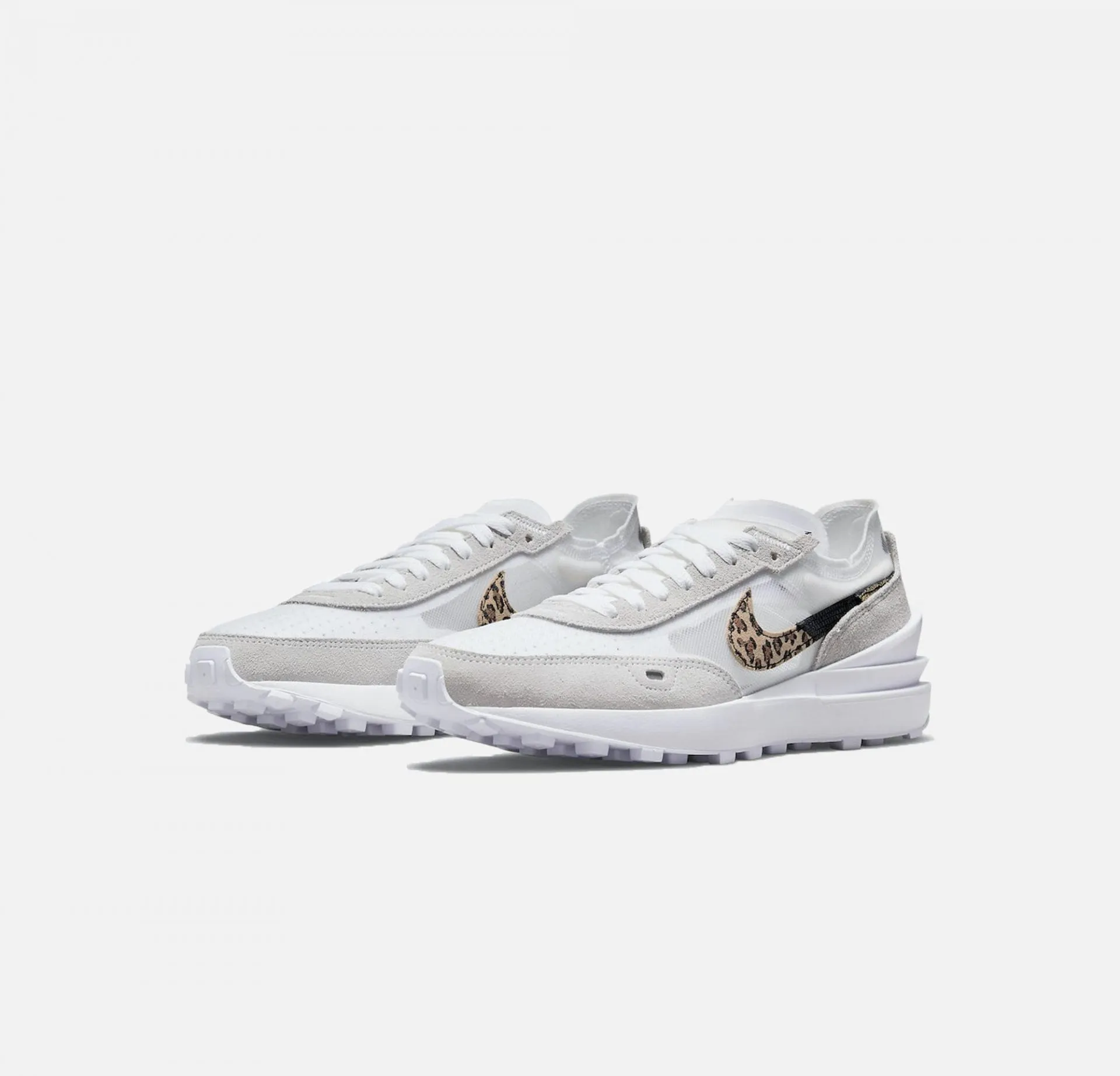 Nike | WMN'S WAFFLE ONE  { WHITE / MULTI COLOUR