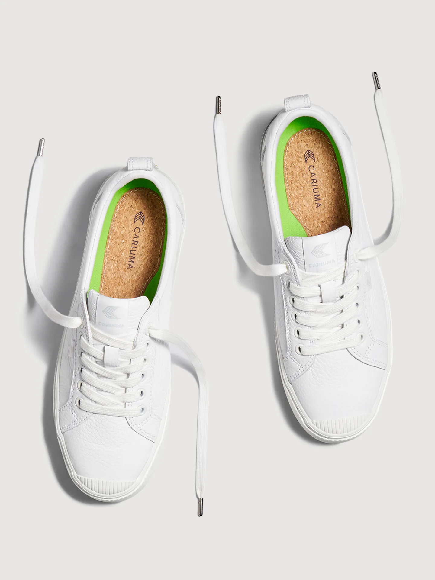 Oca Low - White Premium Leather