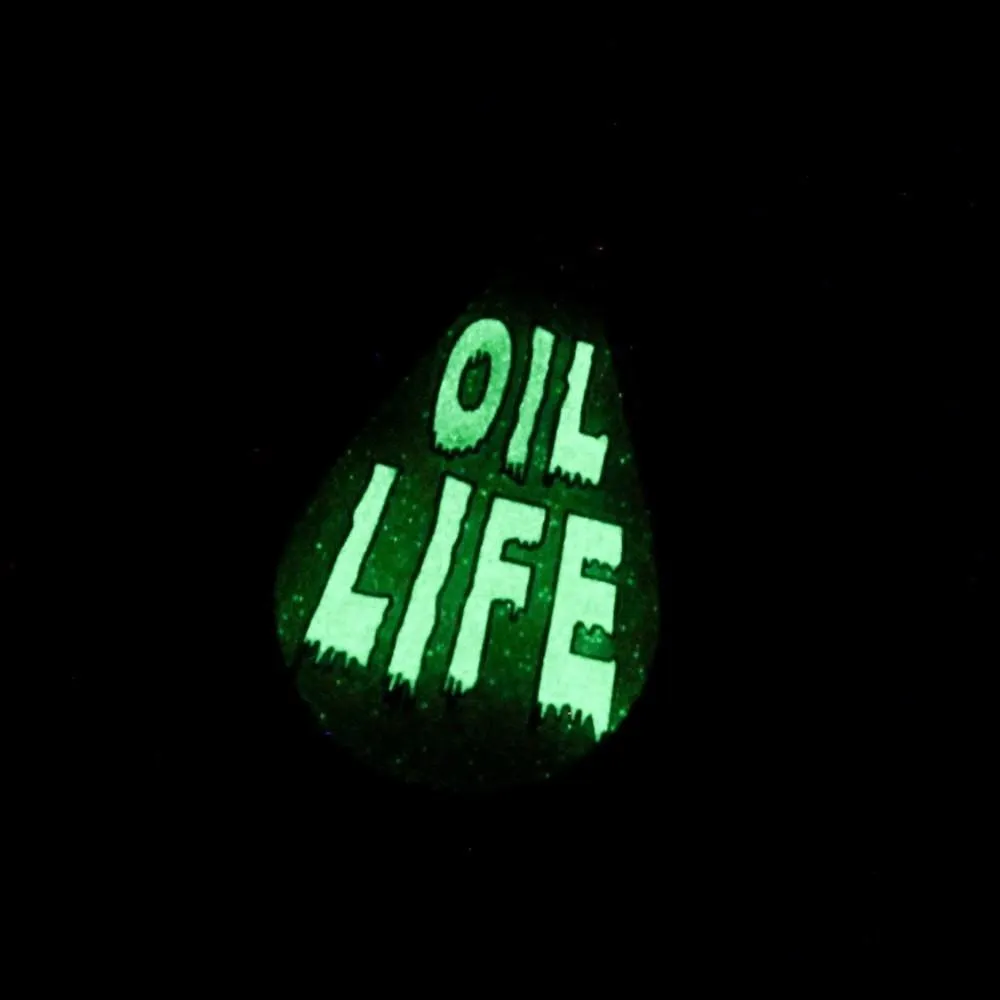 Oil Life - Glow in Dark Heady Hat Pin