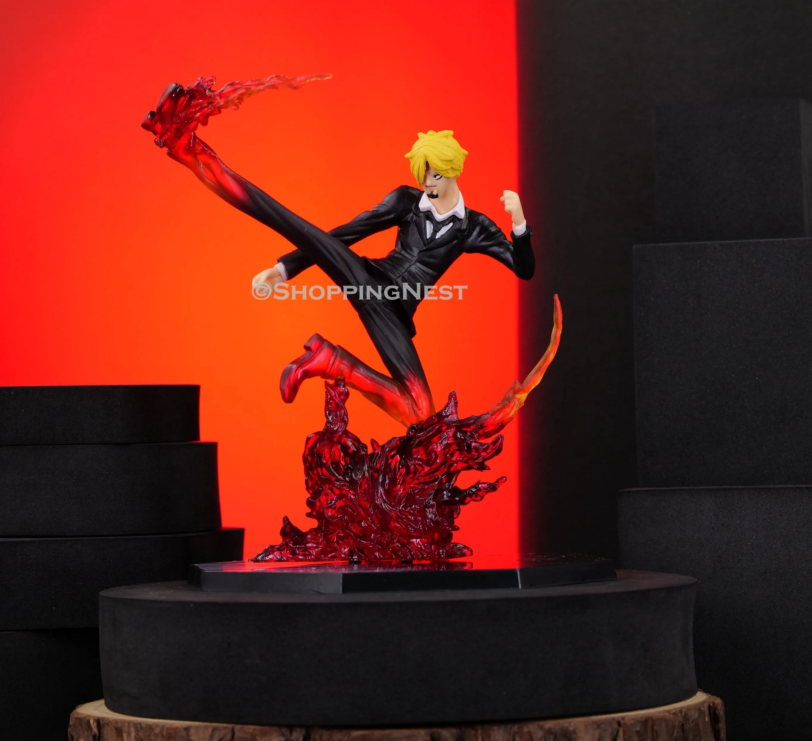 One Piece Vinsmoke Sanji Action Figure  PVC Pirate Anime Figurine | 16 CMS |