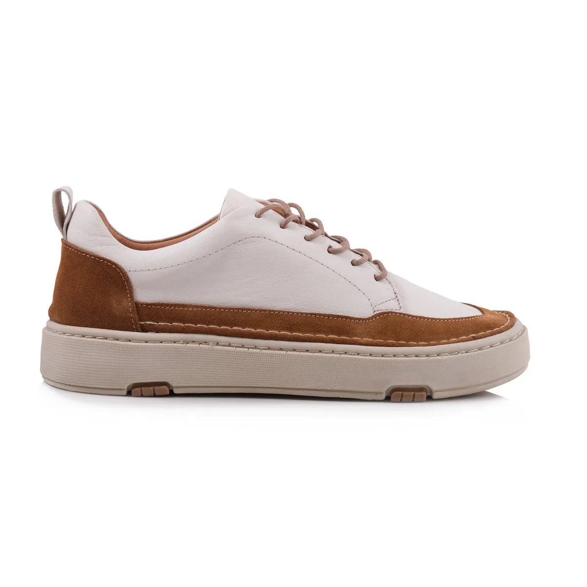 Pesso Sawyer Tan/Off White