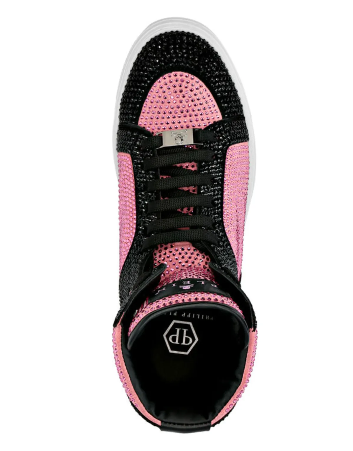 Philipp Plein Money Beast Hi-Top Pink Paradise Shoes Size 39