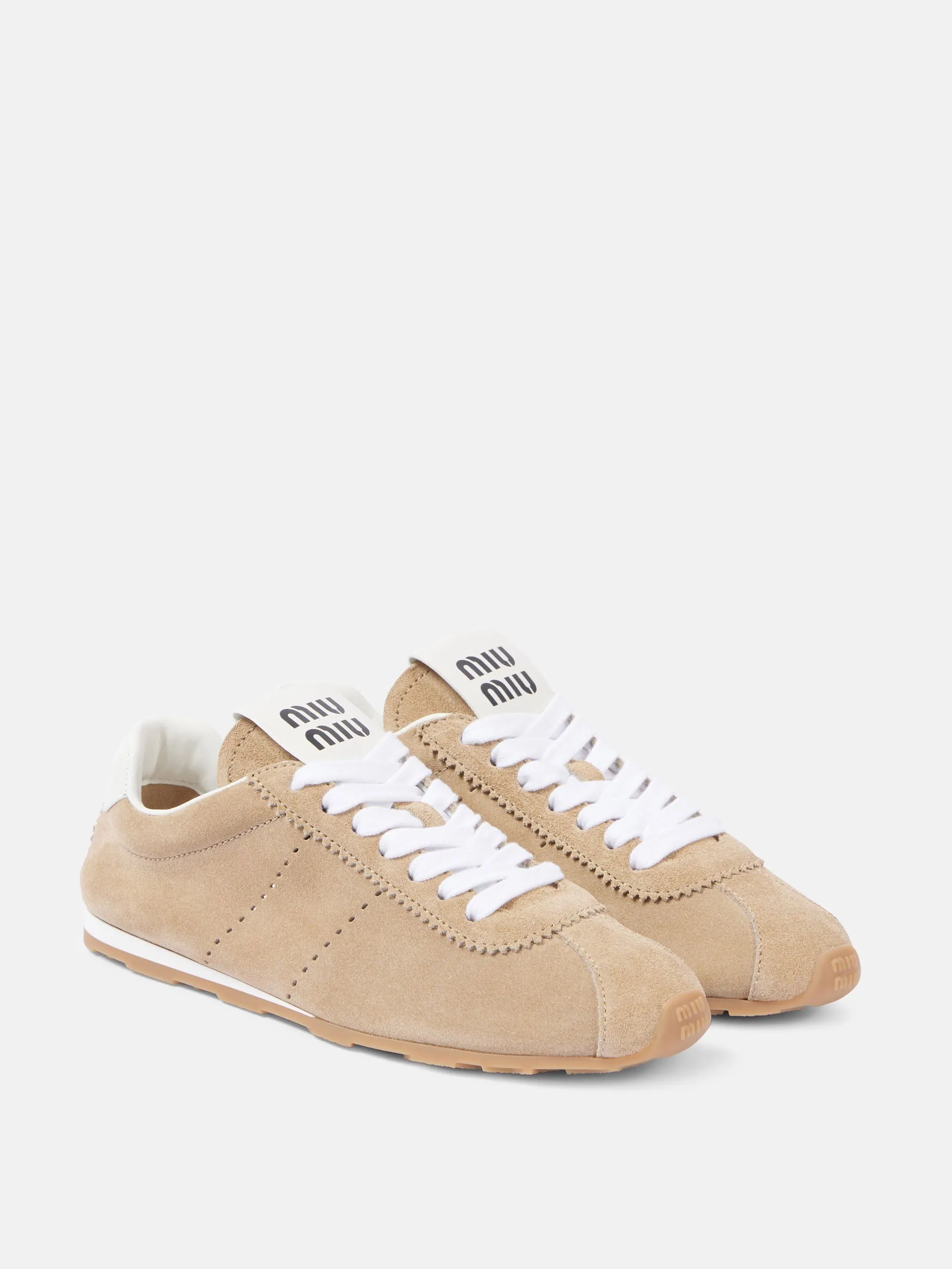 Plume suede sneakers