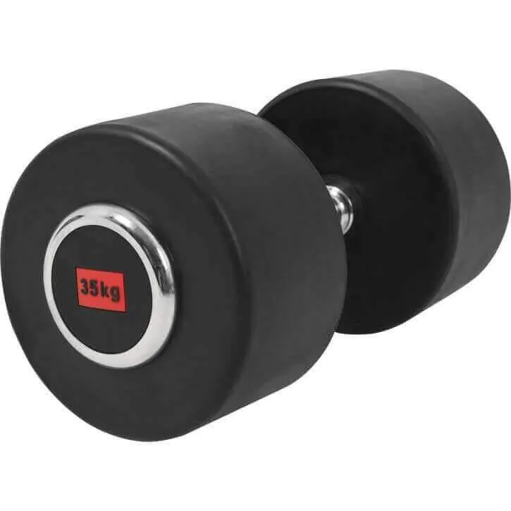 Pro Fixed Dumbbell 35KG - Chrome