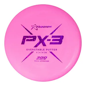 Prodigy PX-3 Putt & Approach Disc - 300 Plastic