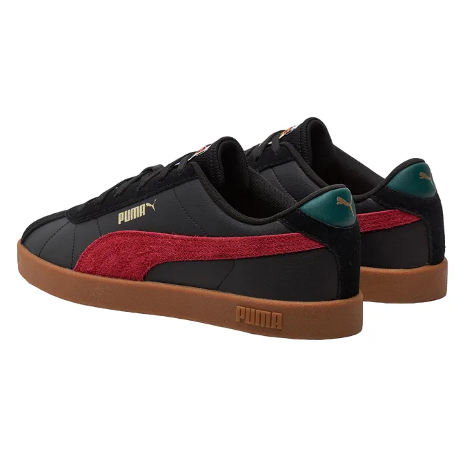 Puma scarpa sneakers da adulto Club II Year Of Sports 397446-01 nero-rosso