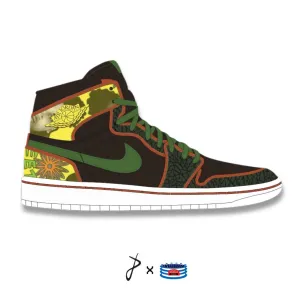 "De La Soul" Jordan 1 Mid Shoes