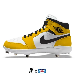 "Pittsburgh" Jordan 1 Retro Cleats