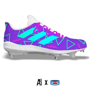 "Retro 90s Purple" Adidas Adizero Afterburner 8 Cleats