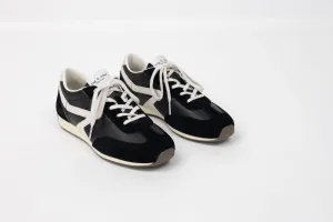 Rag & Bone Retro Runner Slim Sneakers in Black