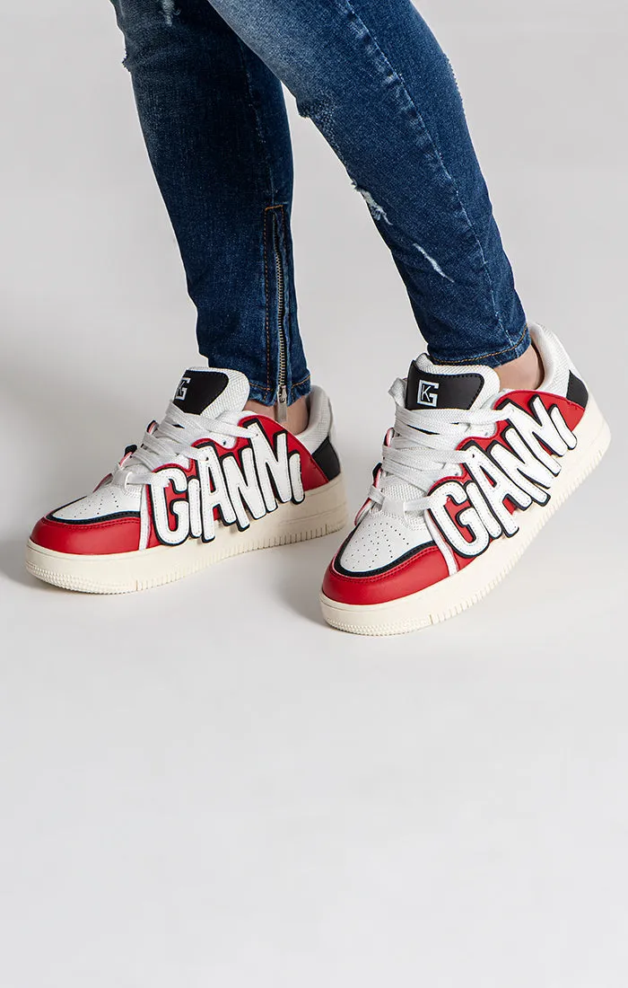 Red Gianni Sneakers