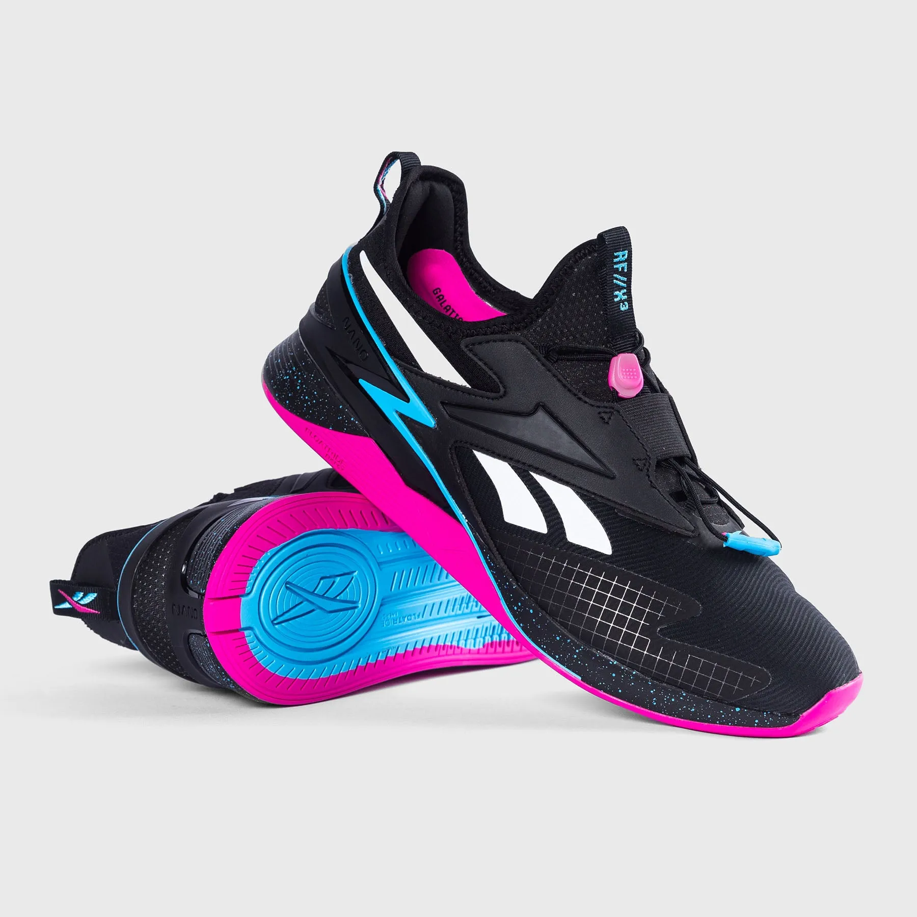 REEBOK - NANO FRONING - CORE BLACK/LASER PINK/BOLD CYAN