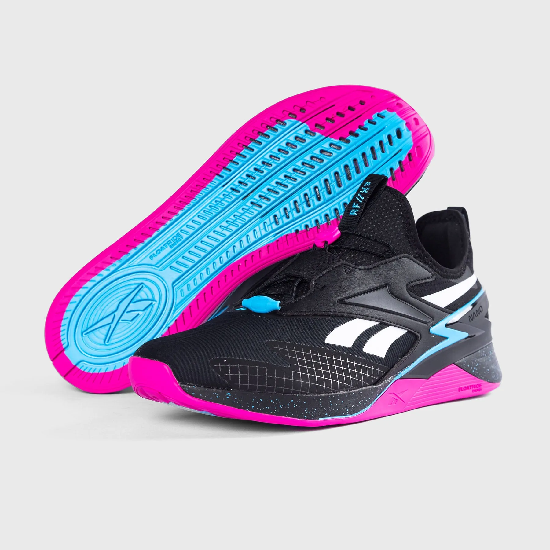 REEBOK - NANO FRONING - CORE BLACK/LASER PINK/BOLD CYAN