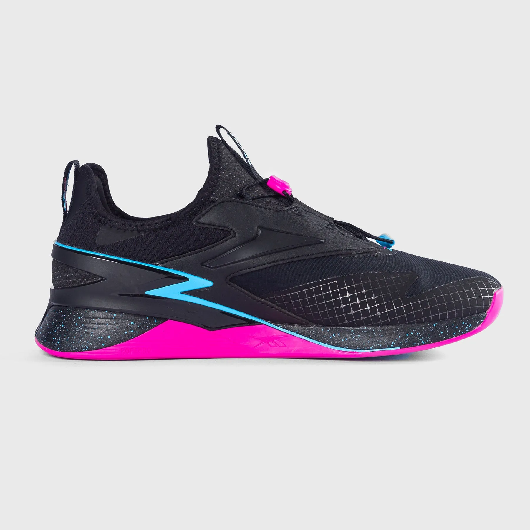 REEBOK - NANO FRONING - CORE BLACK/LASER PINK/BOLD CYAN