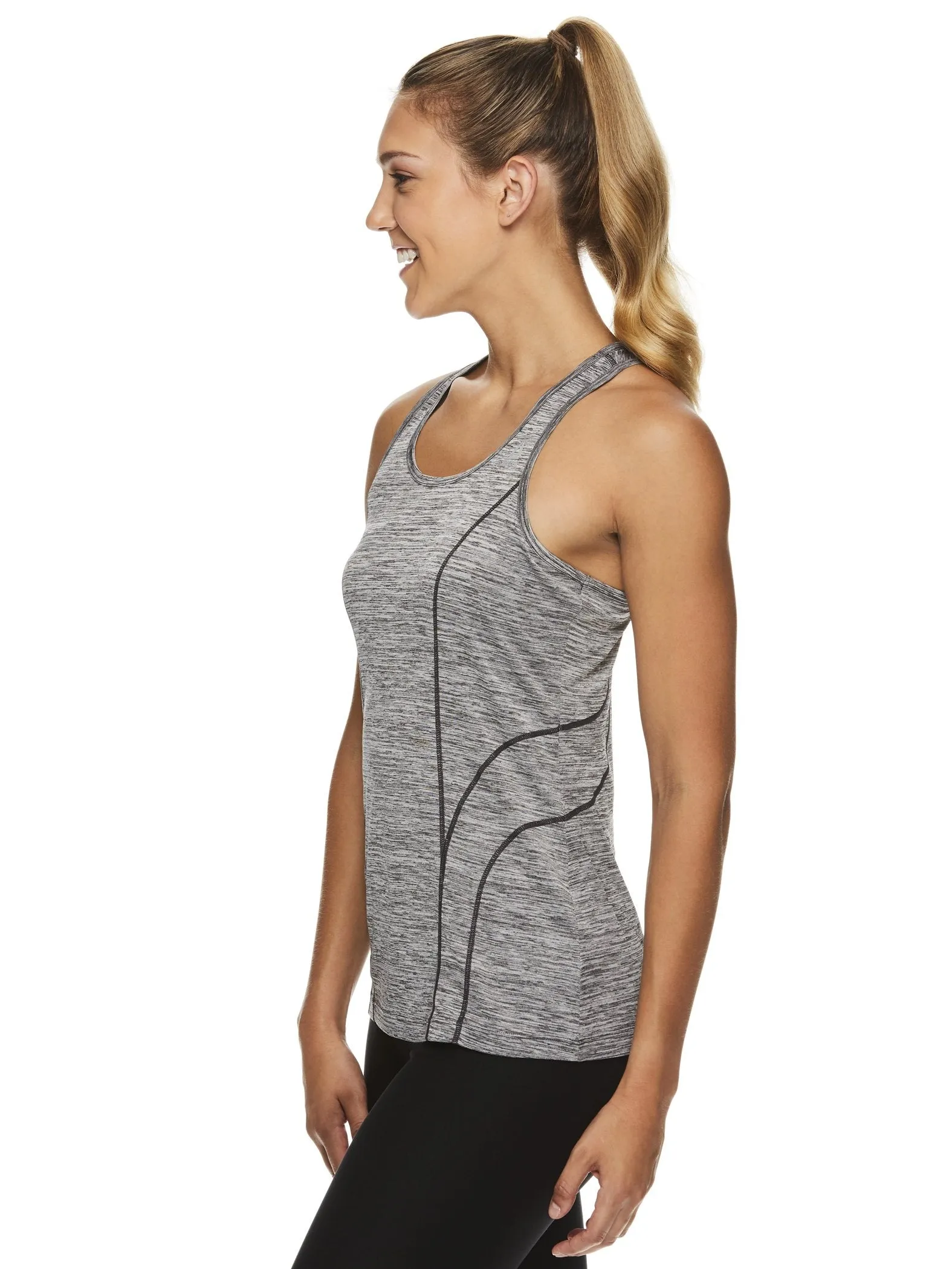 Reebok Women's Dynamic Fitted Performance Racerback Tank Top