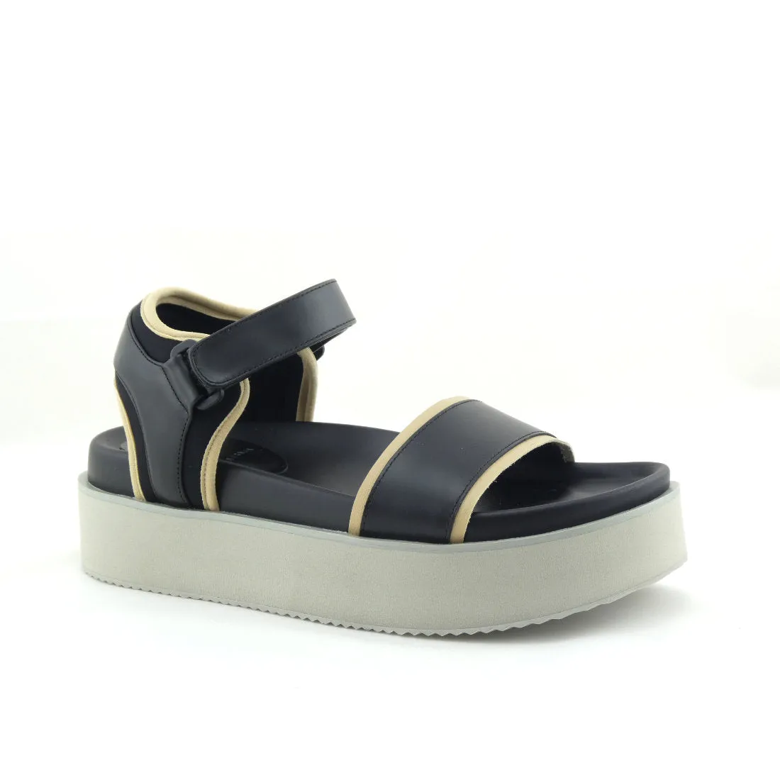 Rollie Ace Sandal Black Latte