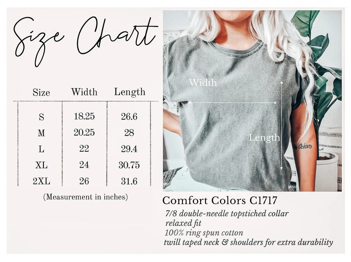 Salty Soul Comfort Color Wholesale Tee - Quick Shipping