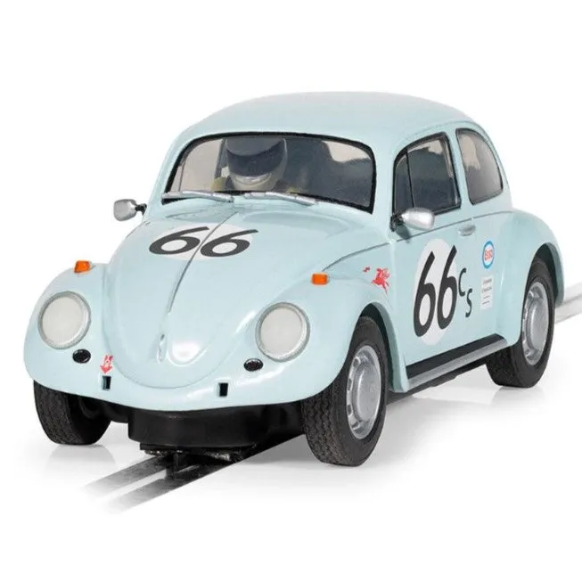 Scalextric C4498 Volkswagen Beetle - Blue 66 Slot Car