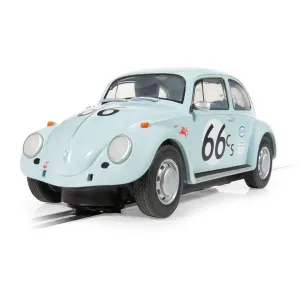 Scalextric C4498 Volkswagen Beetle - Blue 66 Slot Car