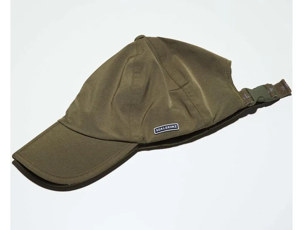 Sealskinz Salle Waterproof Foldable Peak Cap (Olive)