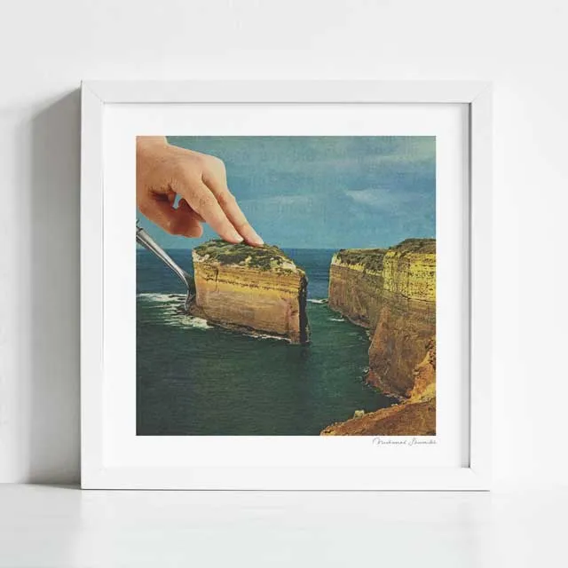 'Serving up cake by the seaside' Art Print by Vertigo Artography