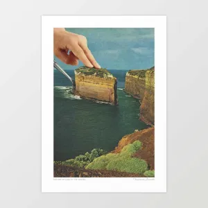 'Serving up cake by the seaside' Art Print by Vertigo Artography