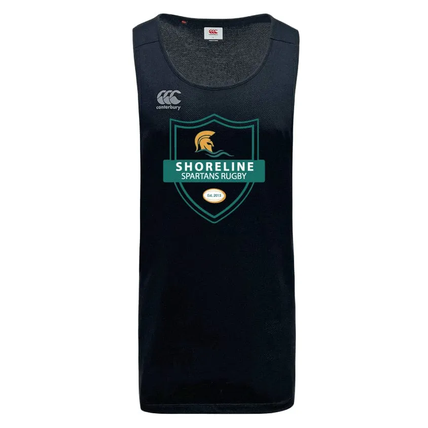 Shoreline Spartans Tempo Vapodri Singlet by Canterbury