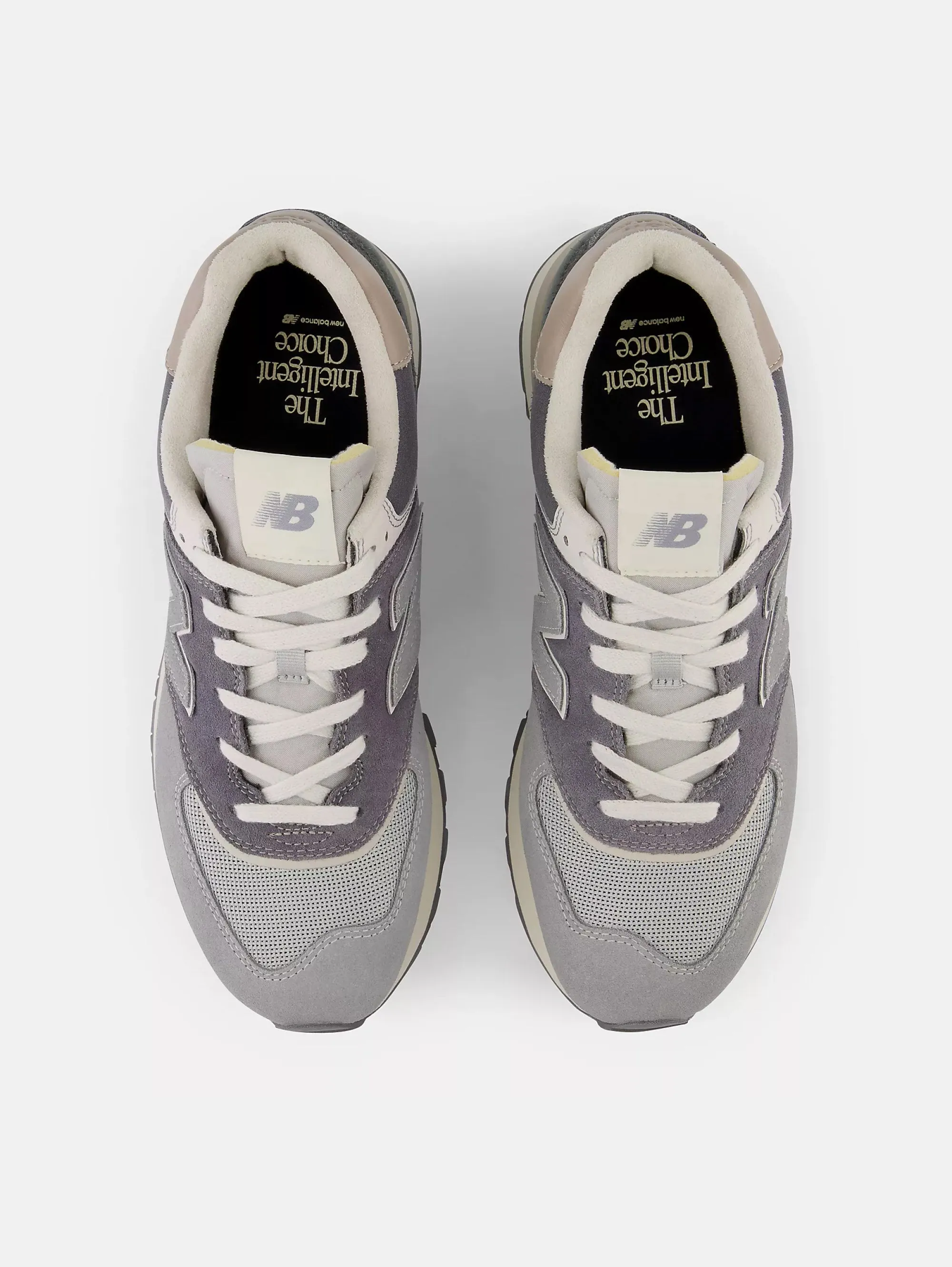 Sneakers in Suede 574 Grigio Apollo