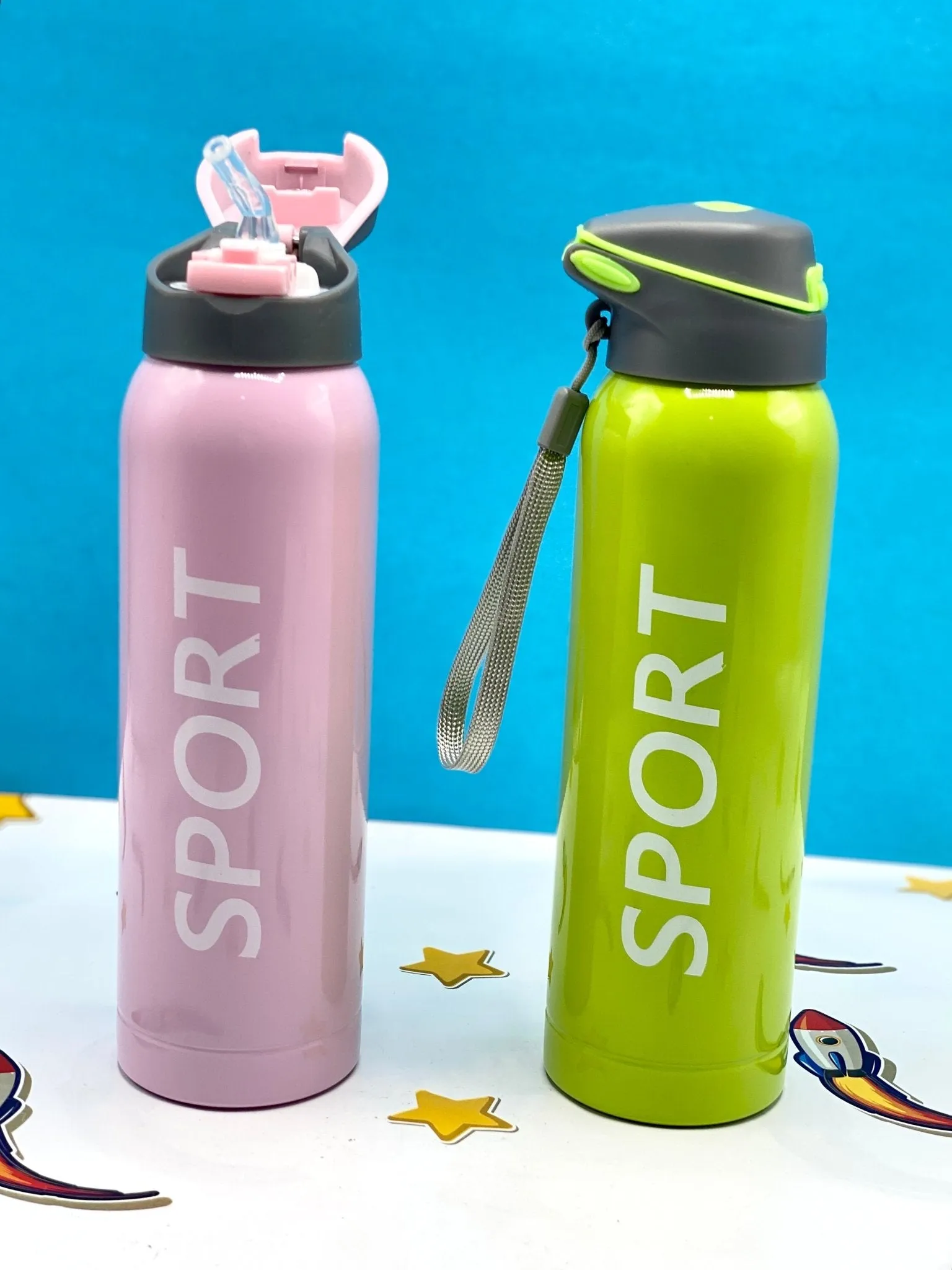 Sports Double Liner Stainless Steel Water Bottle