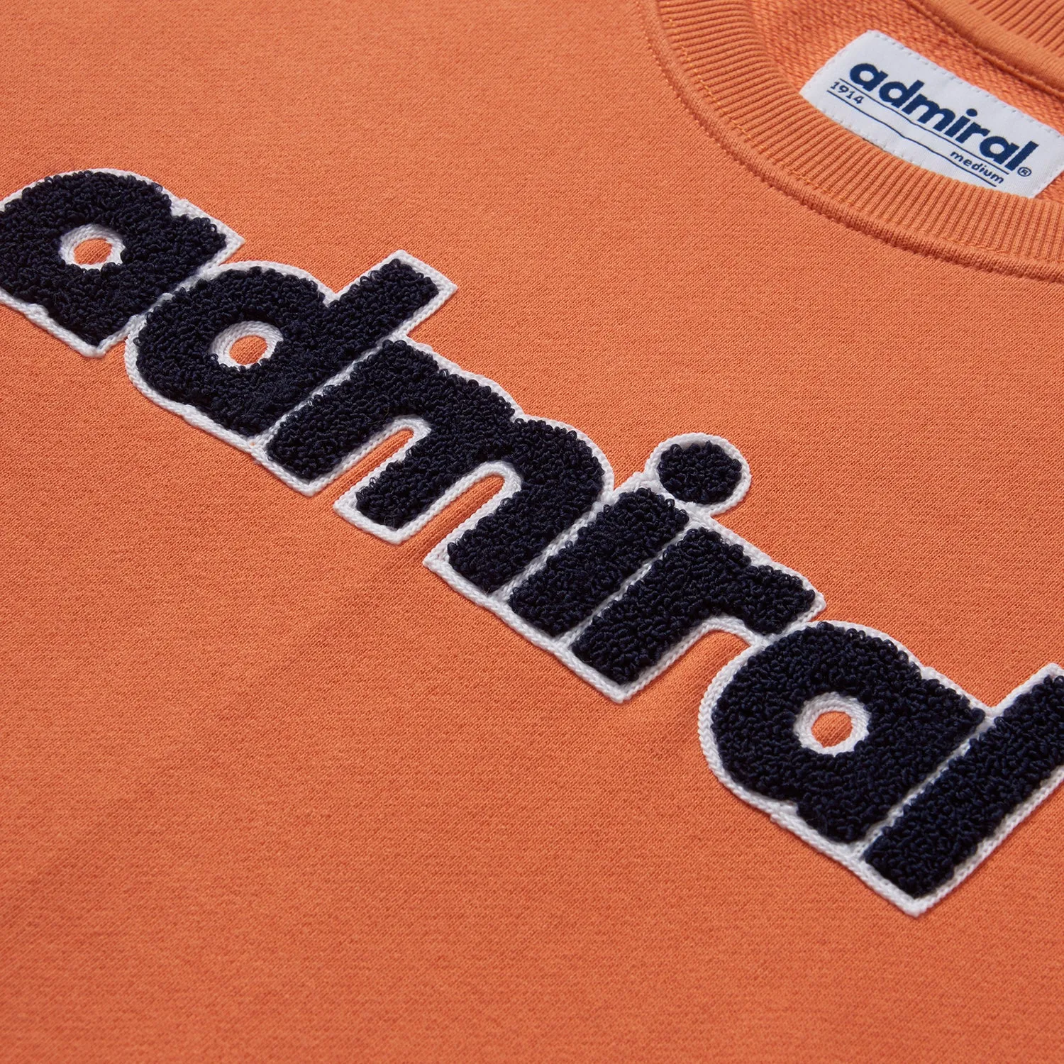 Stamford Chenille Sweatshirt - Orange