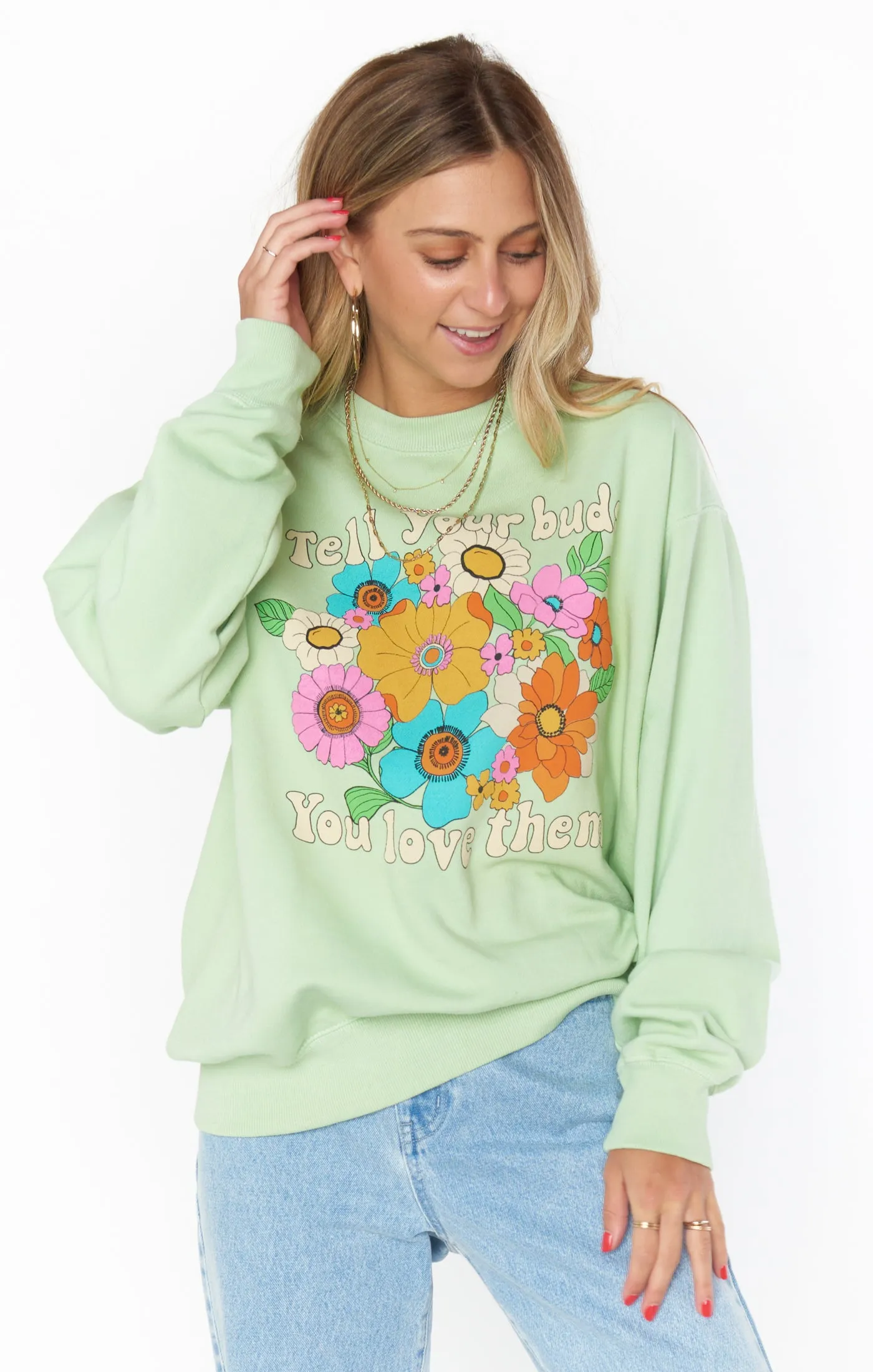 Stanley Sweatshirt ~ Flower Market Graphic