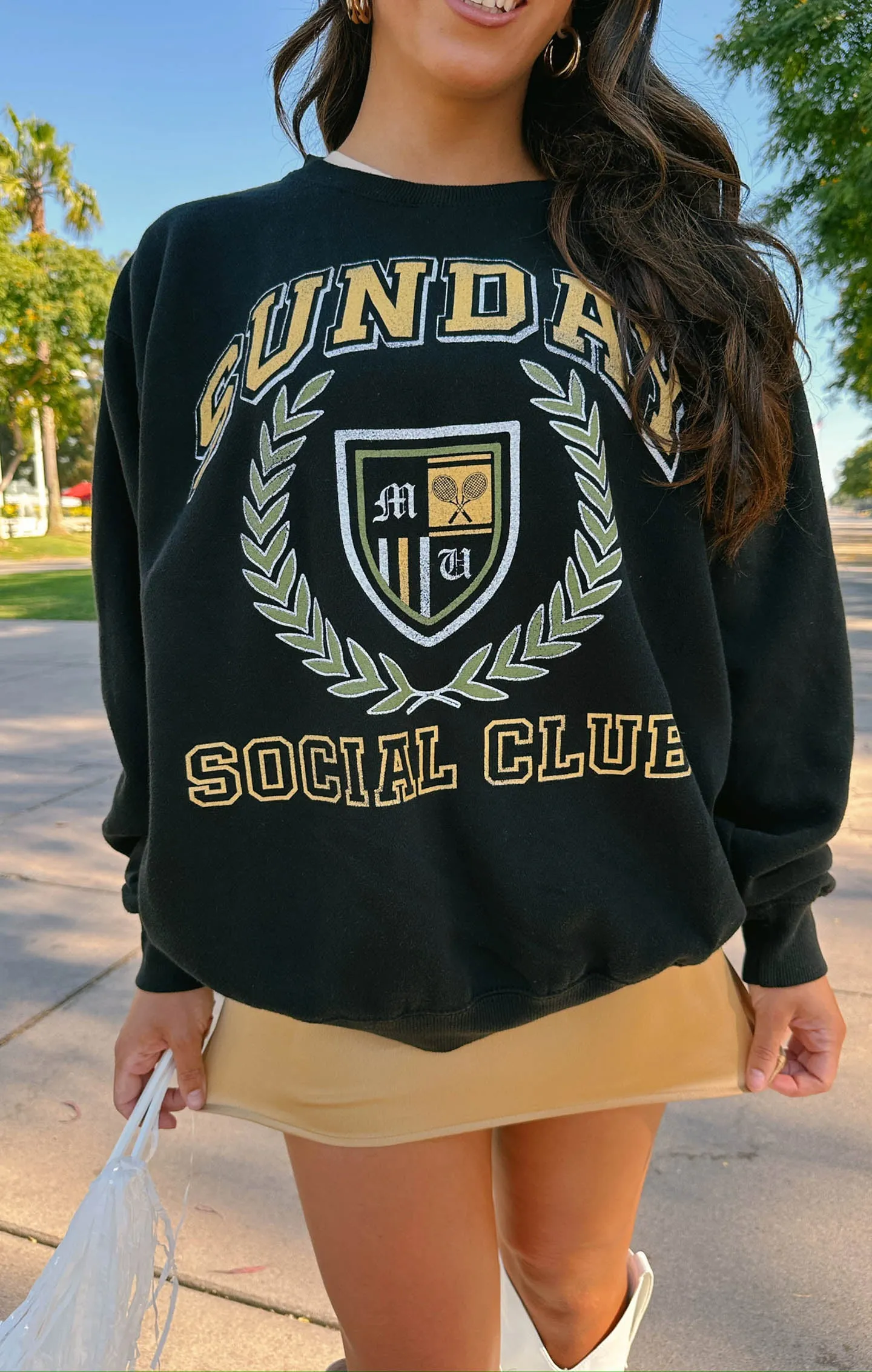 Stanley Sweatshirt ~ Sunday Social Graphic