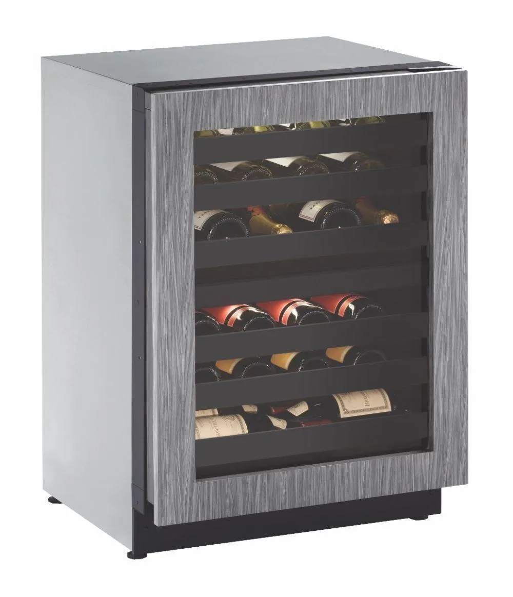 U-Line U2224ZWCINT00B 2224zwc 24" Dual-zone Wine Refrigerator With Integrated Frame Finish and Field Reversible Door Swing (115 V/60 Hz)